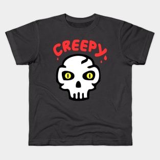 Creepy Skull Kids T-Shirt